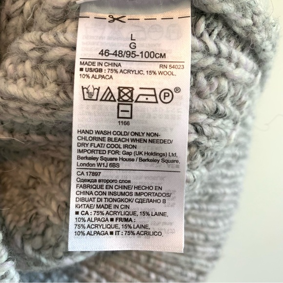 Banana Republic turtle neck sweater Size large - Picture 8 of 8